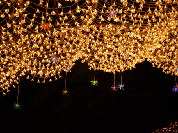 istock Glitter floating in the sky 1254150339