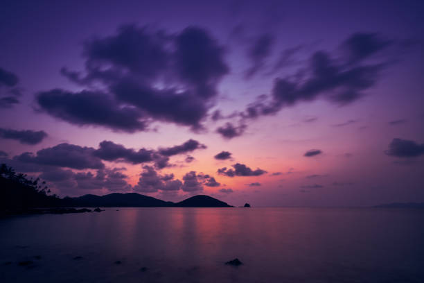 istock surreal of seascape twilight skyline background 1254171659