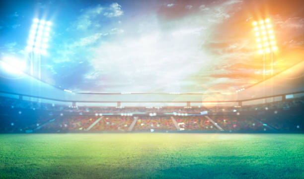 istock stadium in lights and flashes 3d. 1254179222