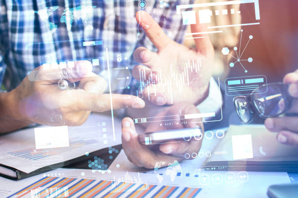 istock business hand working with new modern computer and business strategy as concept 1254182548