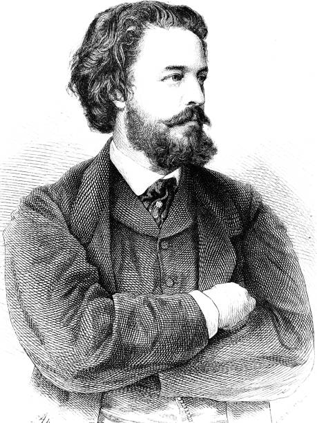 Eugene Delacroix portrait from French money