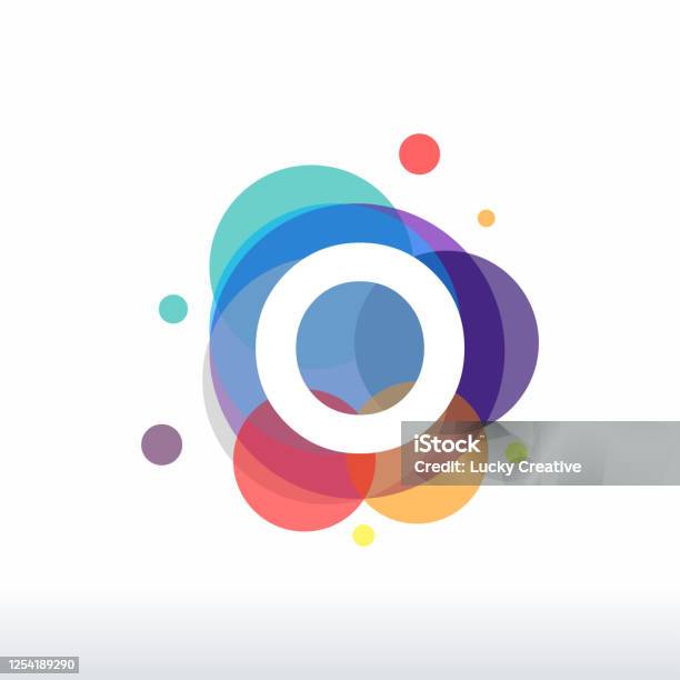 Abstract O Initial Logo Designs Concept Vector Colorful Letter O Logo Designs Stock Illustration - Download Image Now