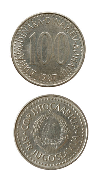 istock Coins 100 Jugoslavian Dinari 1987 1254191042