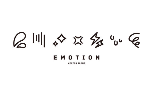 [Emotion] vector icons [Emotion] vector icons anger stock illustrations