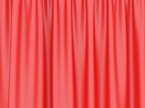 Red curtain