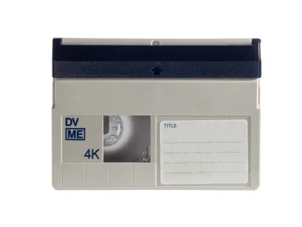 Photo of Vintage video tape Mini DV model