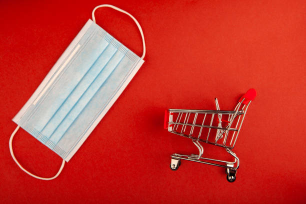 istock image of trolley mask red background 1254223226