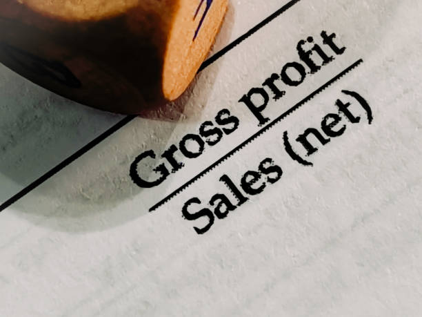 istock Sales gross profit 1254241915