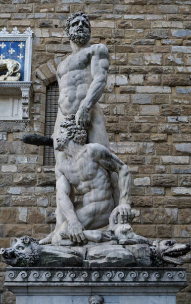 istock Bandinelli’s Hercules and Cacus in Florence, Italy 1254247101