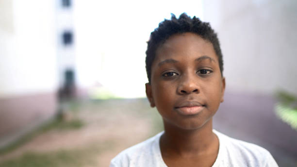 istock Portrait of a child boy 1254251721