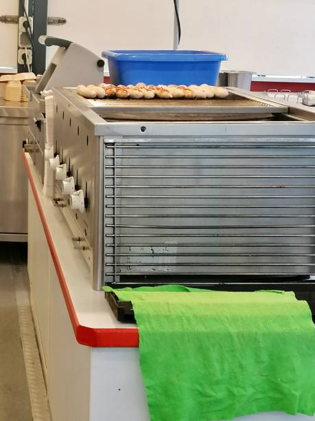 istock Bratwurst sausage cooking oven in Germany 1254253672
