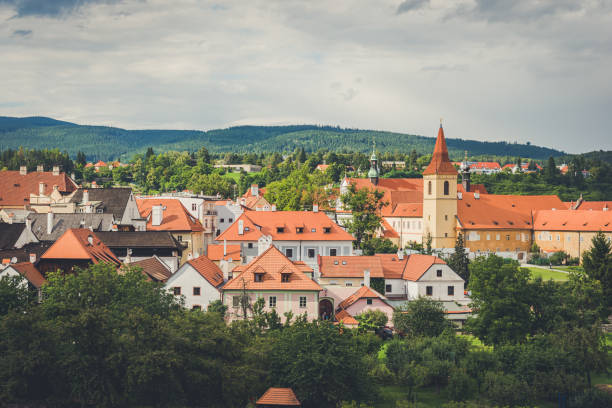 istock Ancient monastery in the light of afternoon sun 1254253823