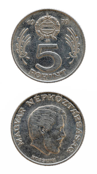 istock Hungarian 5 Forint coin 1254254986