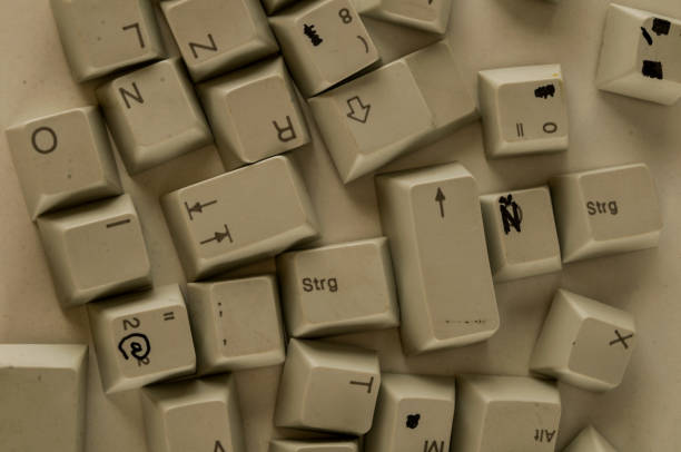 istock Alphabet numbers and some other keys 1254255972