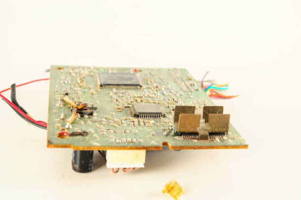 istock Close-up of vintage pc part 1254256543