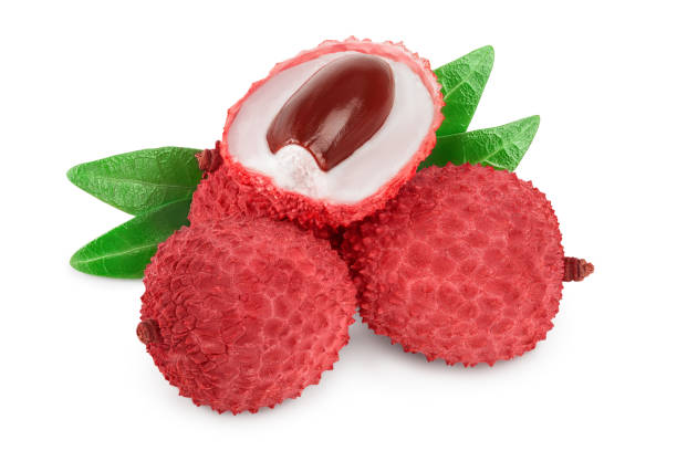 istock lychee fruit isolated on white background with clipping path and full depth of field 1254260220