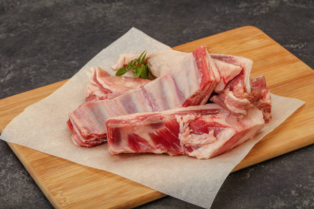 istock Raw lamb ribs for cooking 1254265975