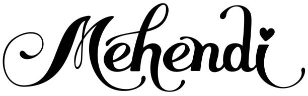 Mehandi Text 420+ Mehndi Font Stock Illustrations, Royalty-Free Vector Graphics ...