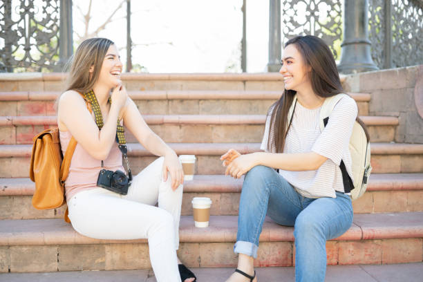 istock Happy Friends Spending Leisure Time In Park 1254279243