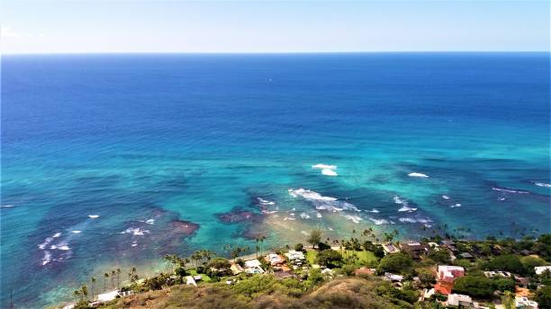 istock Awesome aerial scenery from Honolulu in Hawaii 1254293004