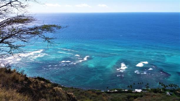 istock Awesome aerial scenery from Honolulu in Hawaii 1254293610
