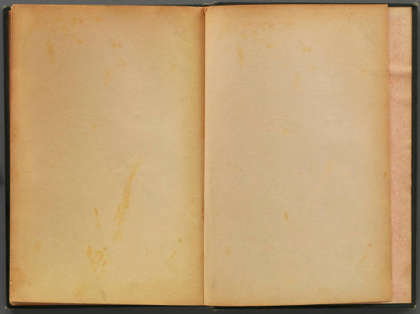 istock Old antique vintage hard cover books. 1254293855