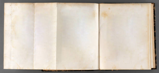 istock Old antique vintage hard cover books. 1254295155