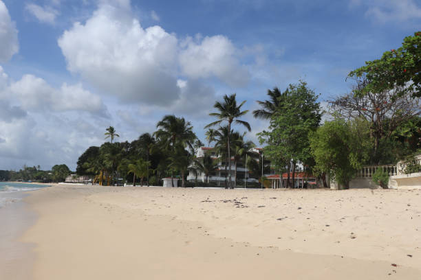 istock Glitter Bay Hotel on the beach Barbados 1254295262