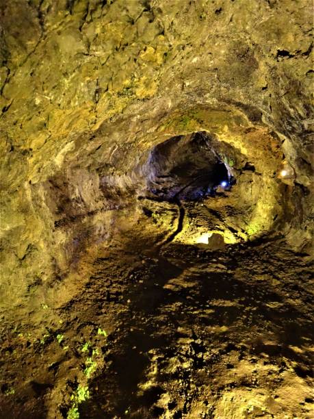istock Volcanic caves in Madeira 1254300340