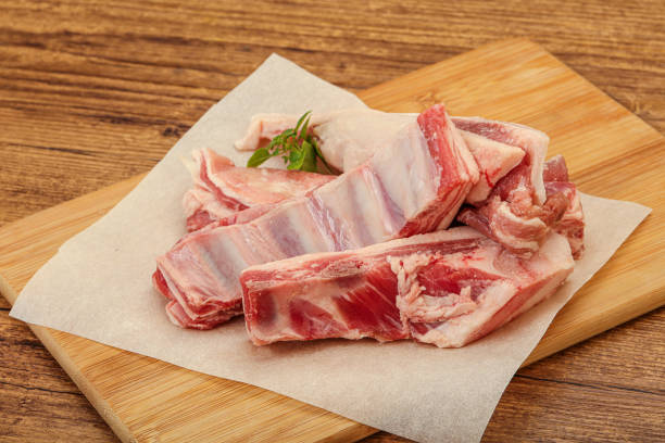istock Raw lamb ribs for cooking 1254303930
