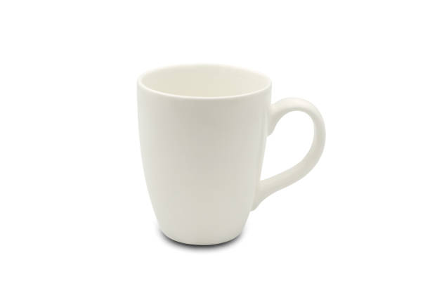 istock Clean white ceramic coffee mug on isolated white background 1254310275