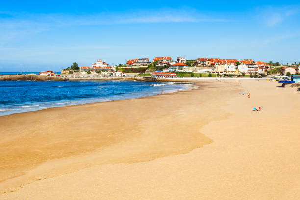 istock Comillas city beach aerial view 1254344649