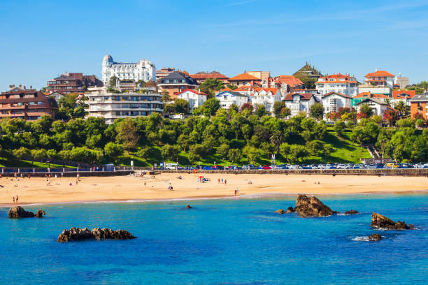 istock Santander city aerial view, Spain 1254344689