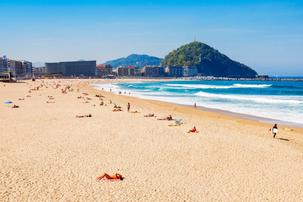 istock San Sebastian city beach, Spain 1254346674