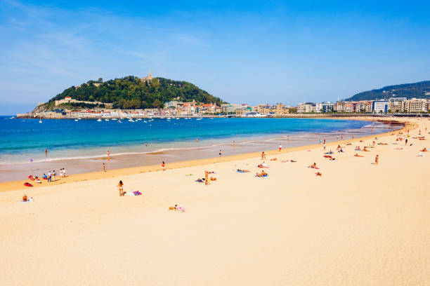 istock San Sebastian city beach, Spain 1254346679