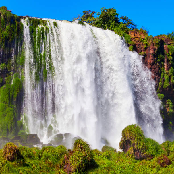 Iguazu Falls are waterfalls of the Iguazu River on the border of the Argentina and the Brazil. Its one of the New 7 Wonders of Nature.