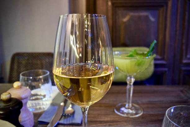 istock Drink at French restaurant. 1254353981