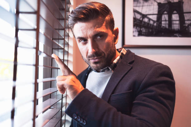 istock Portrait of a Handsome Caucasian Man 1254372786