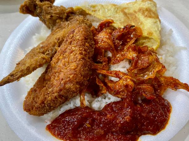 istock Coconut Rice or Nasi Lemak 1254383656