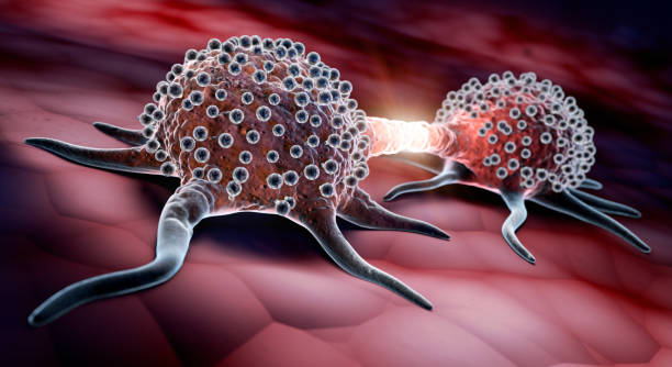 istock Tumor - Cancer cell reproduction 1254389202