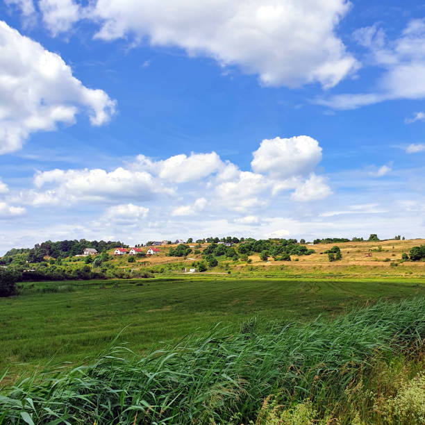 istock Polish countryside landscape 1254402103