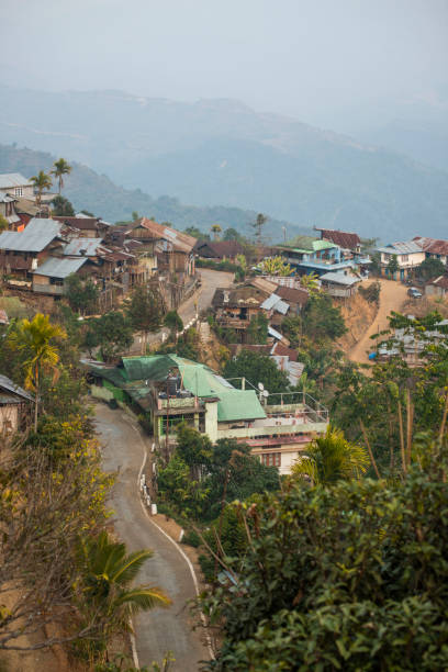 istock Chuchuyimlang,  Naga village Nagaland 1254403737