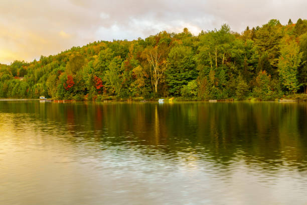 istock Sunrise view of the Lac Rond 1254406989