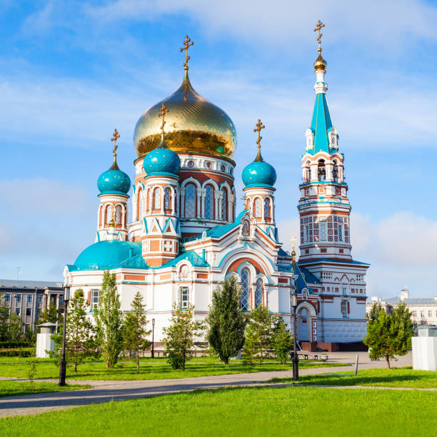 istock The Dormition Cathedral, Omsk 1254409426