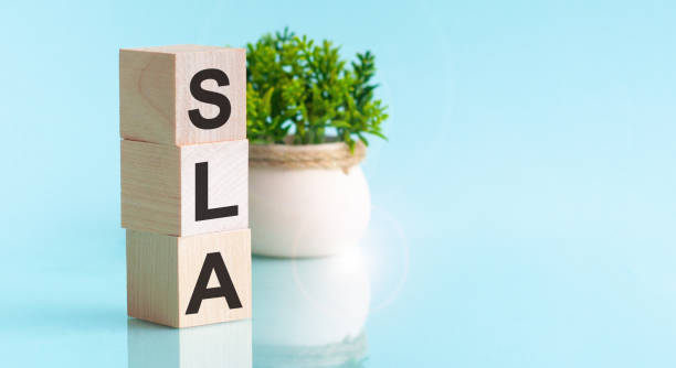 istock SLA - Service Level Agreement acronym, business concept background 1254411512