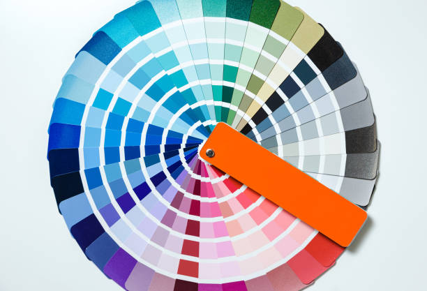 istock Sample colors catalogue for painting walls 1254415095