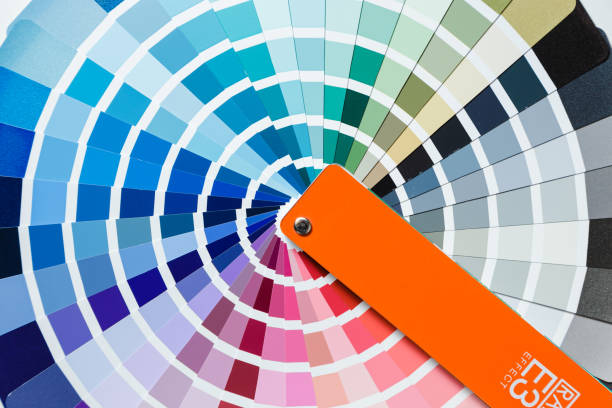 istock Sample colors catalogue for painting walls 1254416286