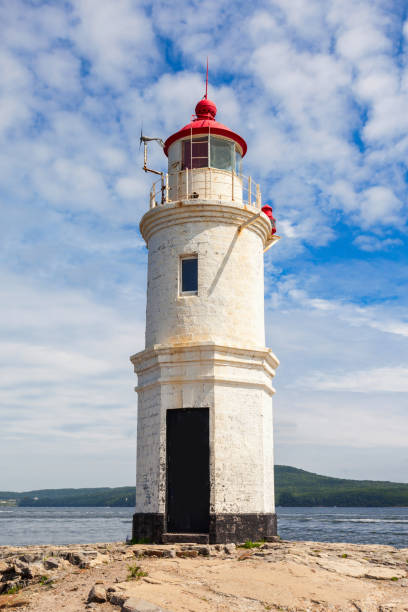 istock Lighthouse Tokarevskiy Egersheld, Vladivostok 1254417796