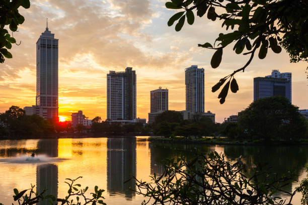 istock Colombo city skyline view 1254417799