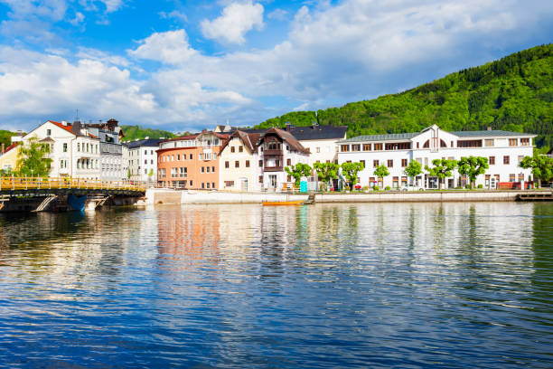 istock Gmunden city lakeside, Austria 1254420575